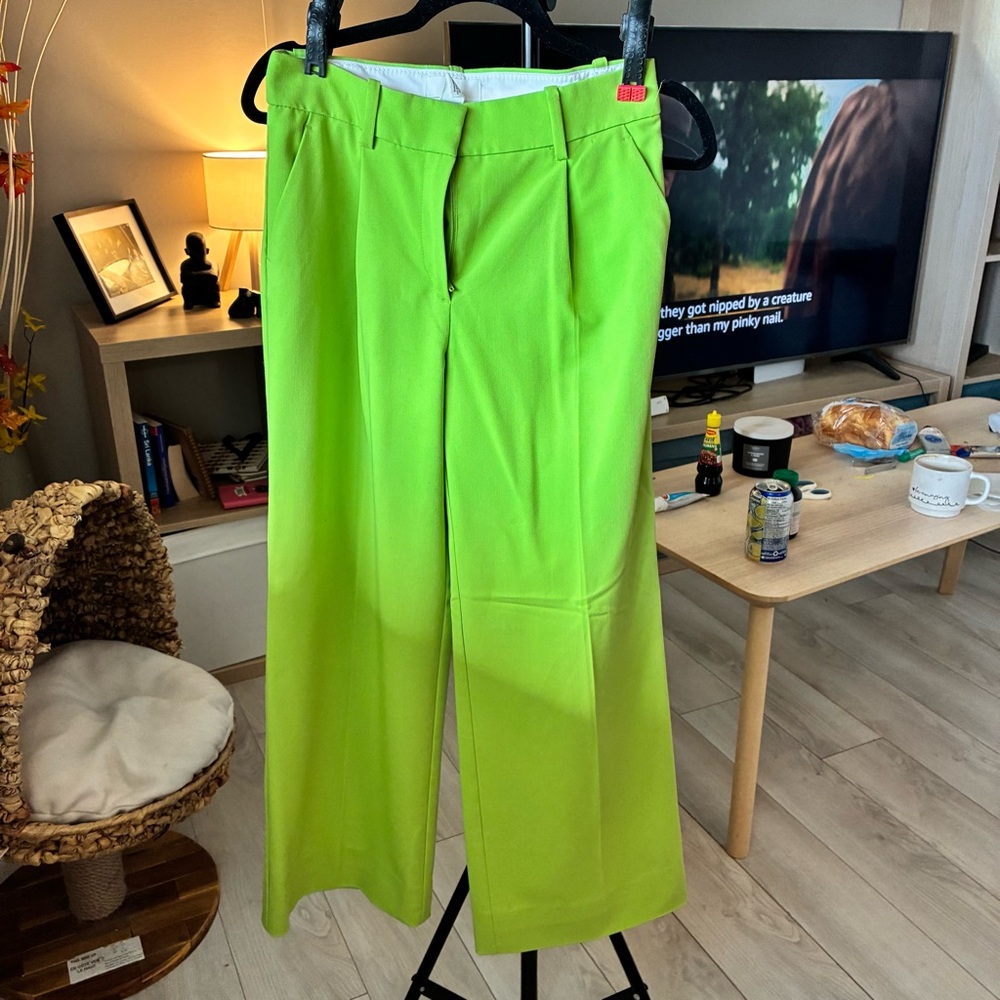 H&M Lime Green Pants